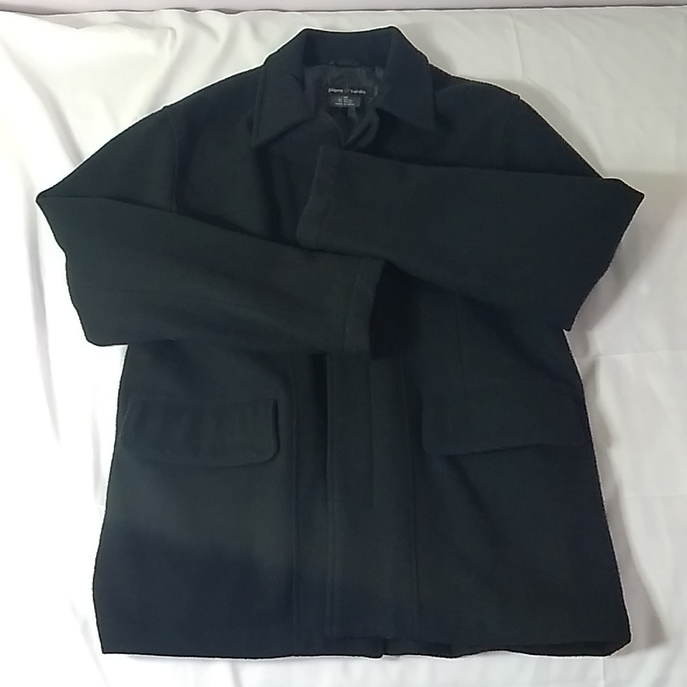 PIERRE CARDIN COAT BLACK MEDIUM - Picture 5 of 15